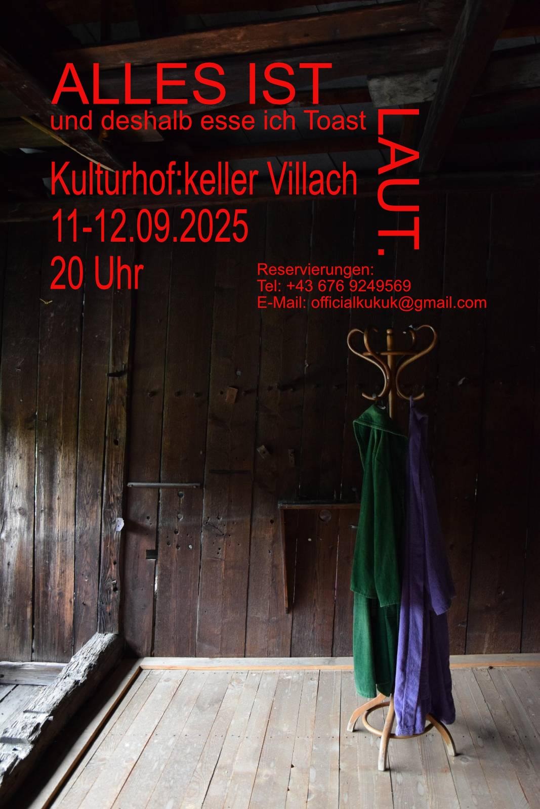 Alles ist laut